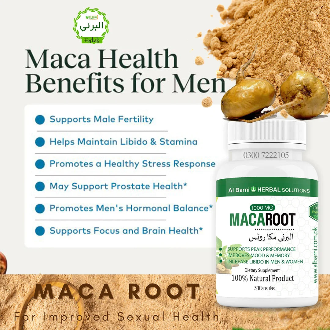 Organic Maca Root Capsules